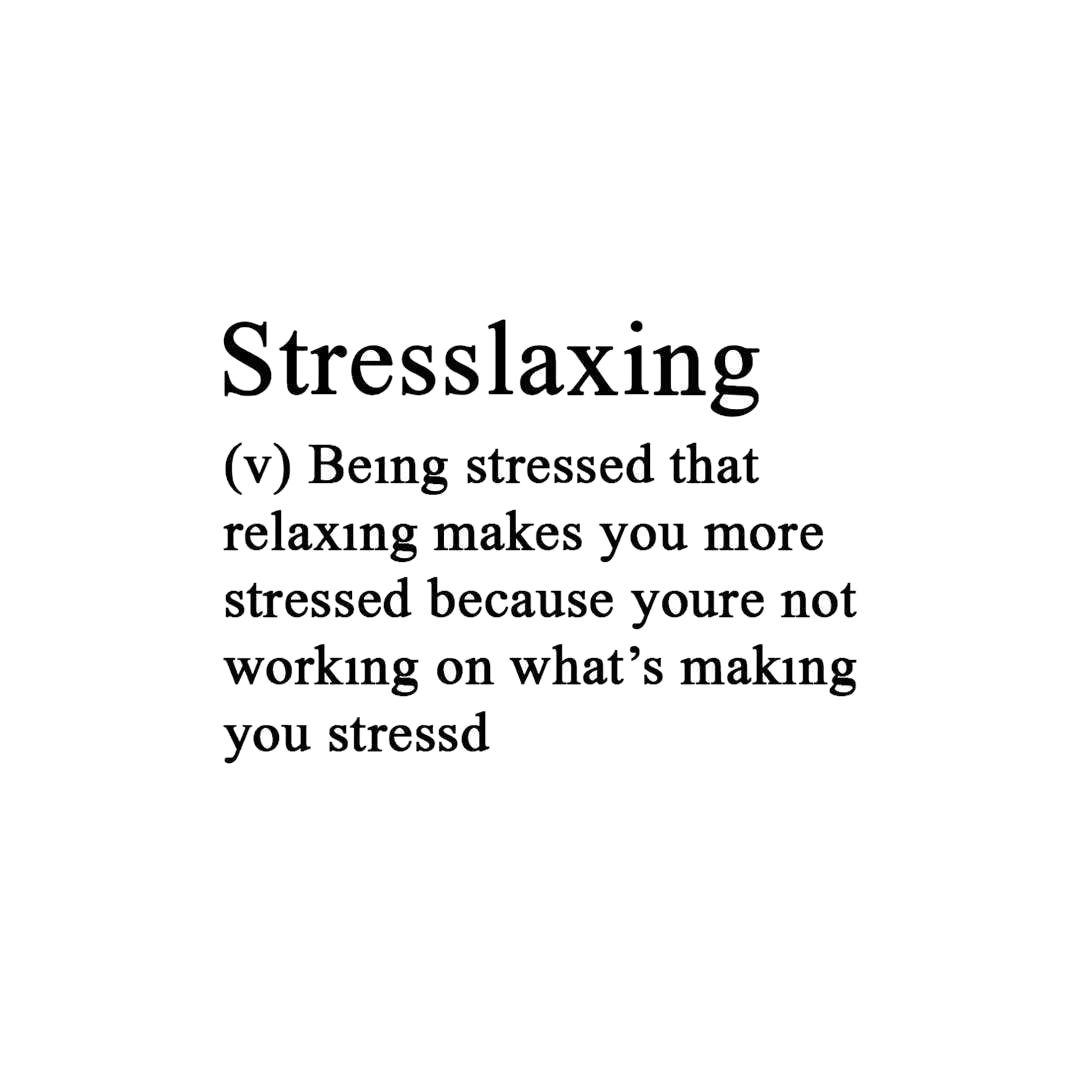 Stresslaxing Sticker